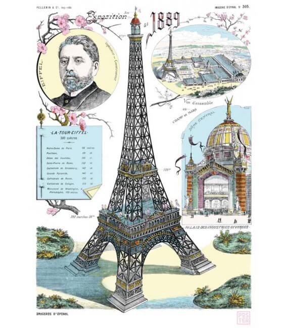 Grande affiche "Gustave Eiffel"