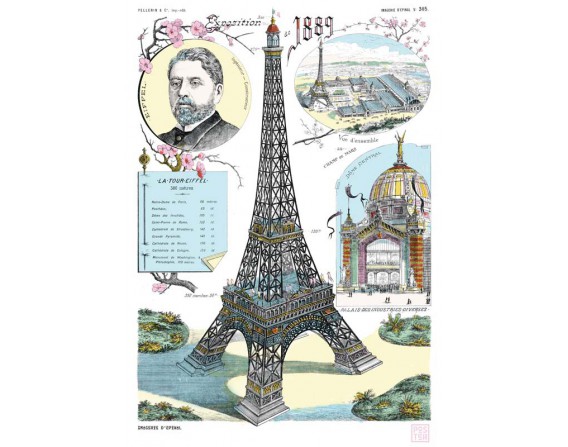 Grande affiche "Gustave Eiffel"