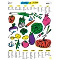 Affiche "Légumes de saison"