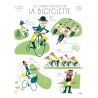 Affiche "La grande aventure de la bicyclette" par Clod