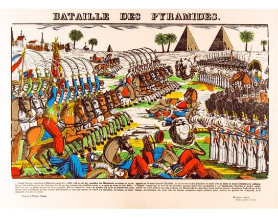 BATAILLE DES PYRAMIDES par François GEORGIN