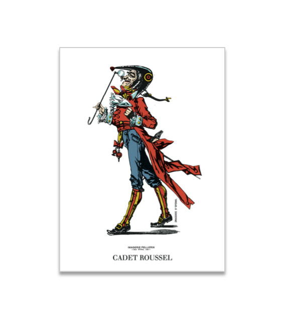 Carte postale "Cadet Roussel"