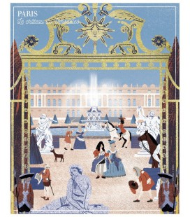 Affiche "Le château de Versailles"