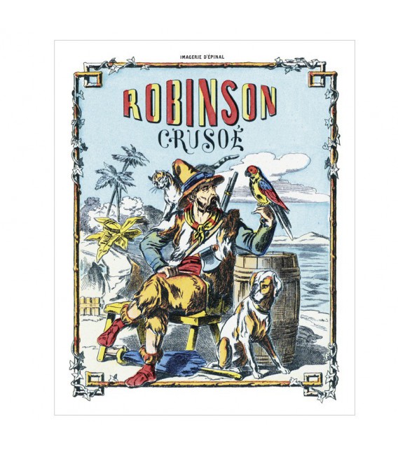 Affiche "Robinson Crusoé"