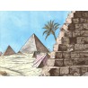 Pyramides d'Egypte - décor panoramique
