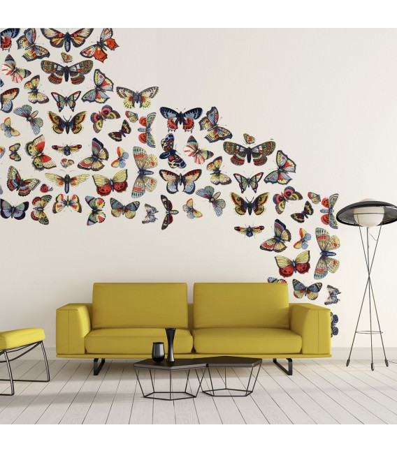 Papillons - décor panoramique