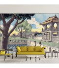 Décor panoramique - palais chinois