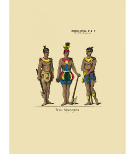 Tirage d'art "Tribu Mpongwes"