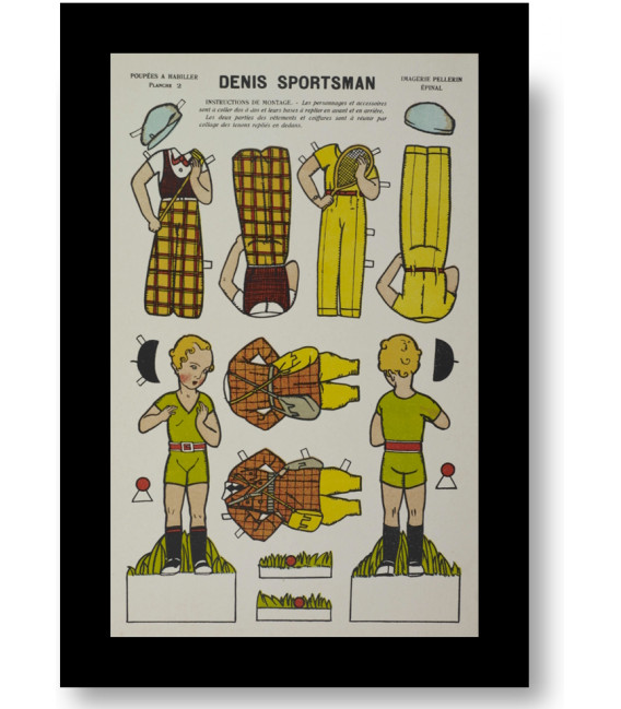 Tirage d'art "Denis sportsman"