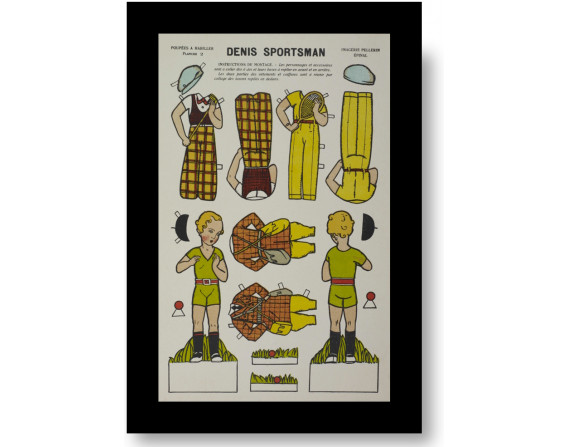 Tirage d'art "Denis sportsman"