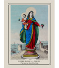 Tirage d'art "Notre dame de la Garde de Marseille vers 1815"